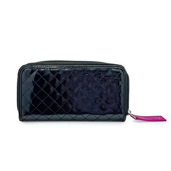 SANRIO HELLO KITTY LOUNGEFLY  Quilted Patent Zip Around Wallet - Picture 2 of 9